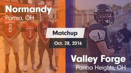 Matchup: Normandy vs. Valley Forge  2016