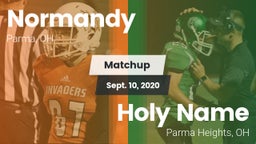 Matchup: Normandy vs. Holy Name  2020