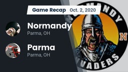 Recap: Normandy  vs. Parma  2020