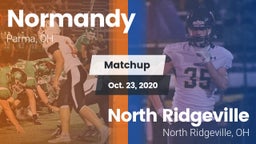 Matchup: Normandy vs. North Ridgeville  2020