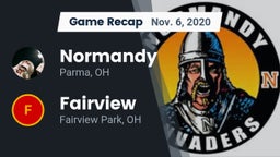 Recap: Normandy  vs. Fairview  2020
