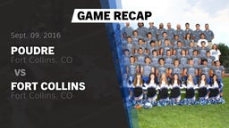 Recap: Poudre  vs. Fort Collins  2016