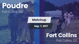Matchup: Poudre vs. Fort Collins  2017
