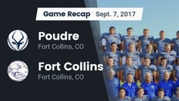 Recap: Poudre  vs. Fort Collins  2017