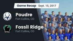 Recap: Poudre  vs. Fossil Ridge  2017