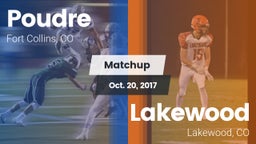 Matchup: Poudre vs. Lakewood  2017