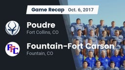 Recap: Poudre  vs. Fountain-Fort Carson  2017