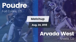 Matchup: Poudre vs. Arvada West  2018