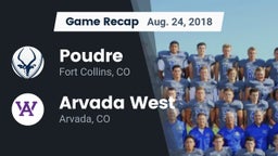 Recap: Poudre  vs. Arvada West  2018