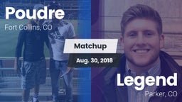 Matchup: Poudre vs. Legend  2018