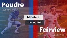 Matchup: Poudre vs. Fairview  2018