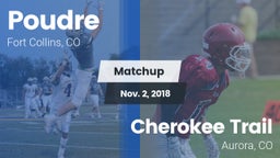 Matchup: Poudre vs. Cherokee Trail  2018