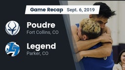 Recap: Poudre  vs. Legend  2019