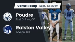 Recap: Poudre  vs. Ralston Valley  2019