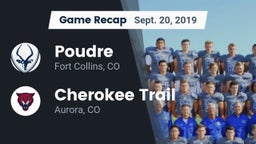 Recap: Poudre  vs. Cherokee Trail  2019