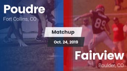 Matchup: Poudre vs. Fairview  2019