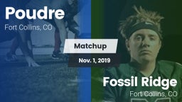 Matchup: Poudre vs. Fossil Ridge  2019