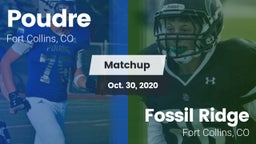 Matchup: Poudre vs. Fossil Ridge  2020