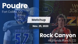Matchup: Poudre vs. Rock Canyon  2020
