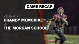 Recap: Granby Memorial  vs. Morgan 2015