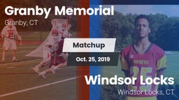 Matchup: Granby Memorial vs. Windsor Locks  2019