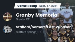 Recap: Granby Memorial  vs. Stafford/Somers/East Windsor  2021