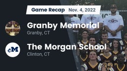 Recap: Granby Memorial  vs. The Morgan School 2022