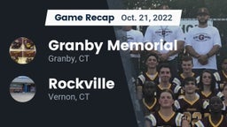 Recap: Granby Memorial  vs. Rockville  2022