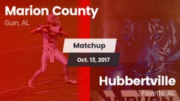 Matchup: Marion County vs. Hubbertville  2017
