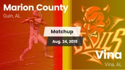 Matchup: Marion County vs. Vina  2018