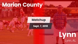Matchup: Marion County vs. Lynn  2018