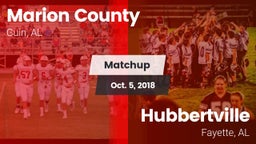 Matchup: Marion County vs. Hubbertville  2018