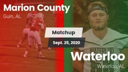 Matchup: Marion County vs. Waterloo  2020