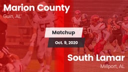 Matchup: Marion County vs. South Lamar  2020