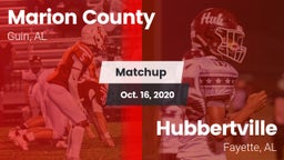 Matchup: Marion County vs. Hubbertville  2020
