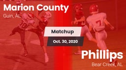 Matchup: Marion County vs. Phillips  2020