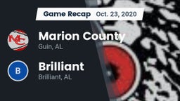 Recap: Marion County  vs. Brilliant  2020