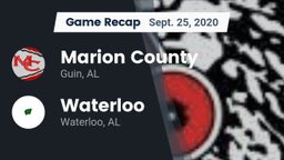 Recap: Marion County  vs. Waterloo  2020