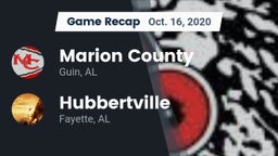 Recap: Marion County  vs. Hubbertville  2020