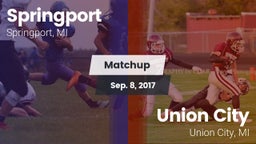 Matchup: Springport vs. Union City  2017