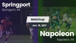 Matchup: Springport vs. Napoleon  2017