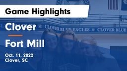 Clover  vs Fort Mill  Game Highlights - Oct. 11, 2022