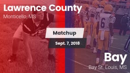 Matchup: Lawrence County vs. Bay  2018