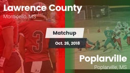 Matchup: Lawrence County vs. Poplarville  2018