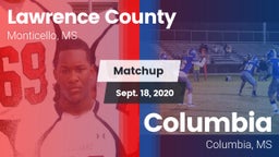 Matchup: Lawrence County vs. Columbia  2020
