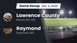 Recap: Lawrence County  vs. Raymond  2020