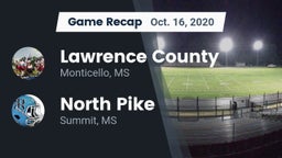 Recap: Lawrence County  vs. North Pike  2020