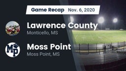 Recap: Lawrence County  vs. Moss Point  2020