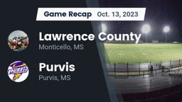 Recap: Lawrence County  vs. Purvis  2023