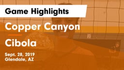 Copper Canyon  vs Cibola  Game Highlights - Sept. 28, 2019